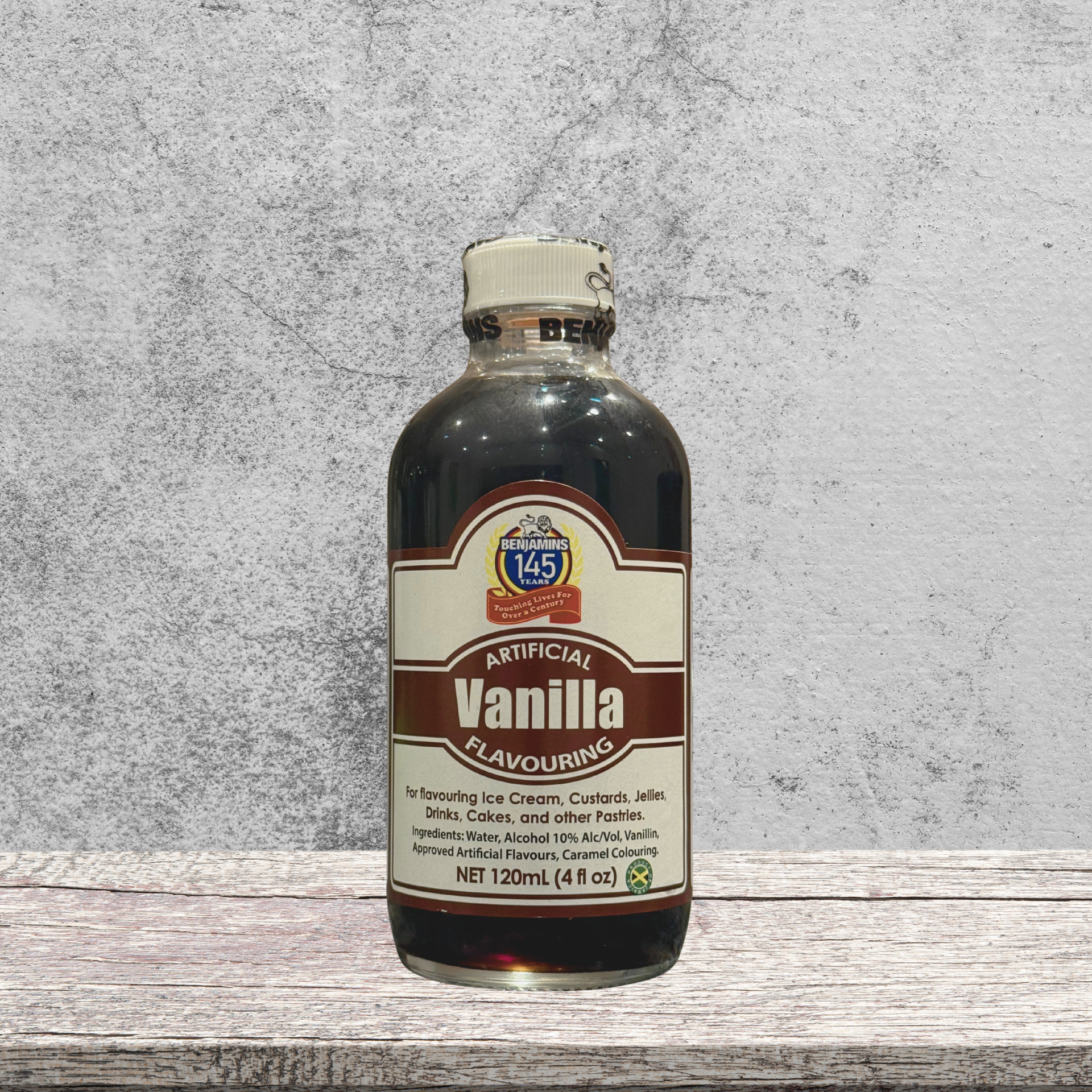 Benjamin's Vanilla Flavouring 120ml jamaikanisches Vanille-Aroma von IslandtoDoor Schweiz