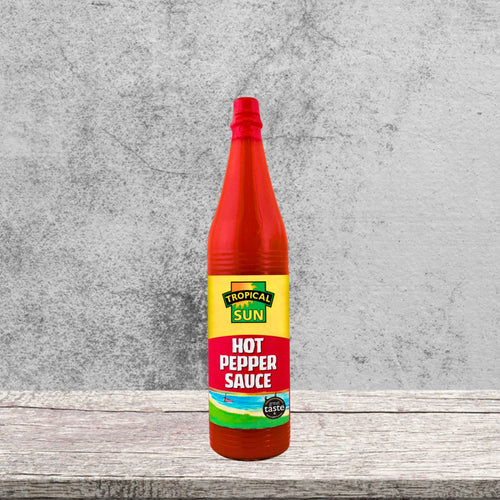Caribbean Hot Pepper Sauce 170ml feuriger Scotch Bonnet Chili-Kick fruchtig-scharf von IslandtoDoor