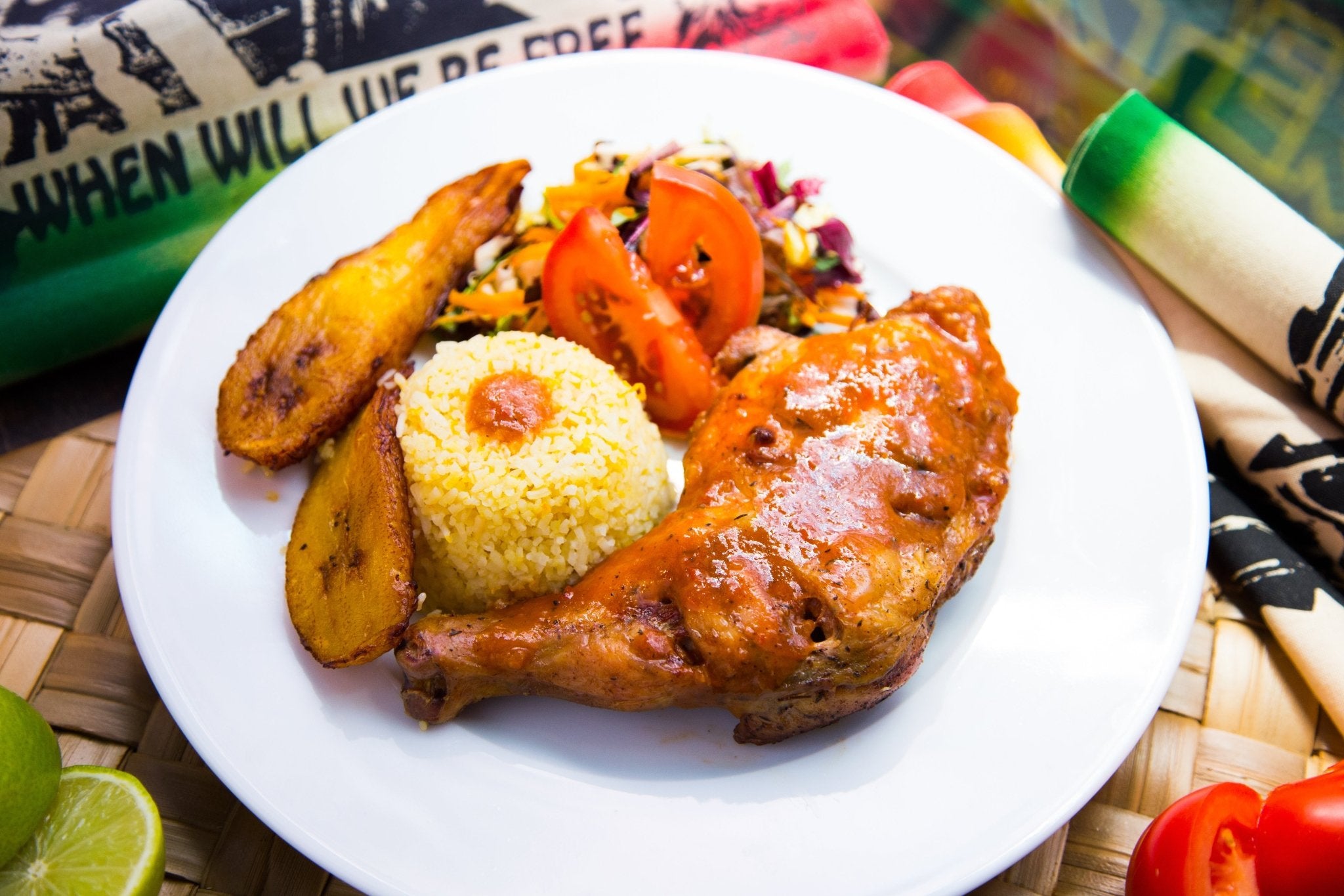 Caribbean Hot Pepper Sauce Chicken