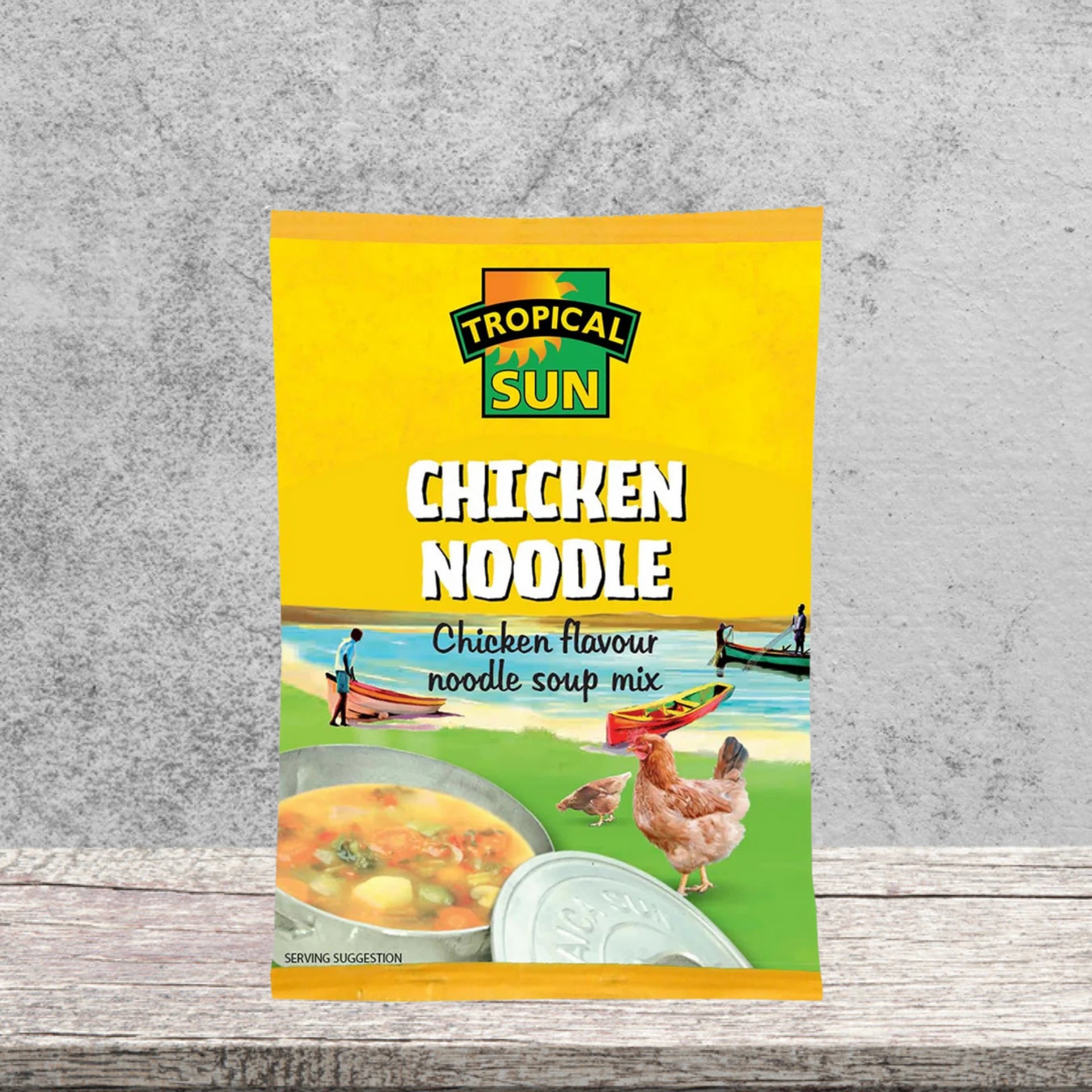 Chicken Noodle Soup 60g würzige jamaikanische Hühnersuppe mit Nudeln von IslandtoDoor