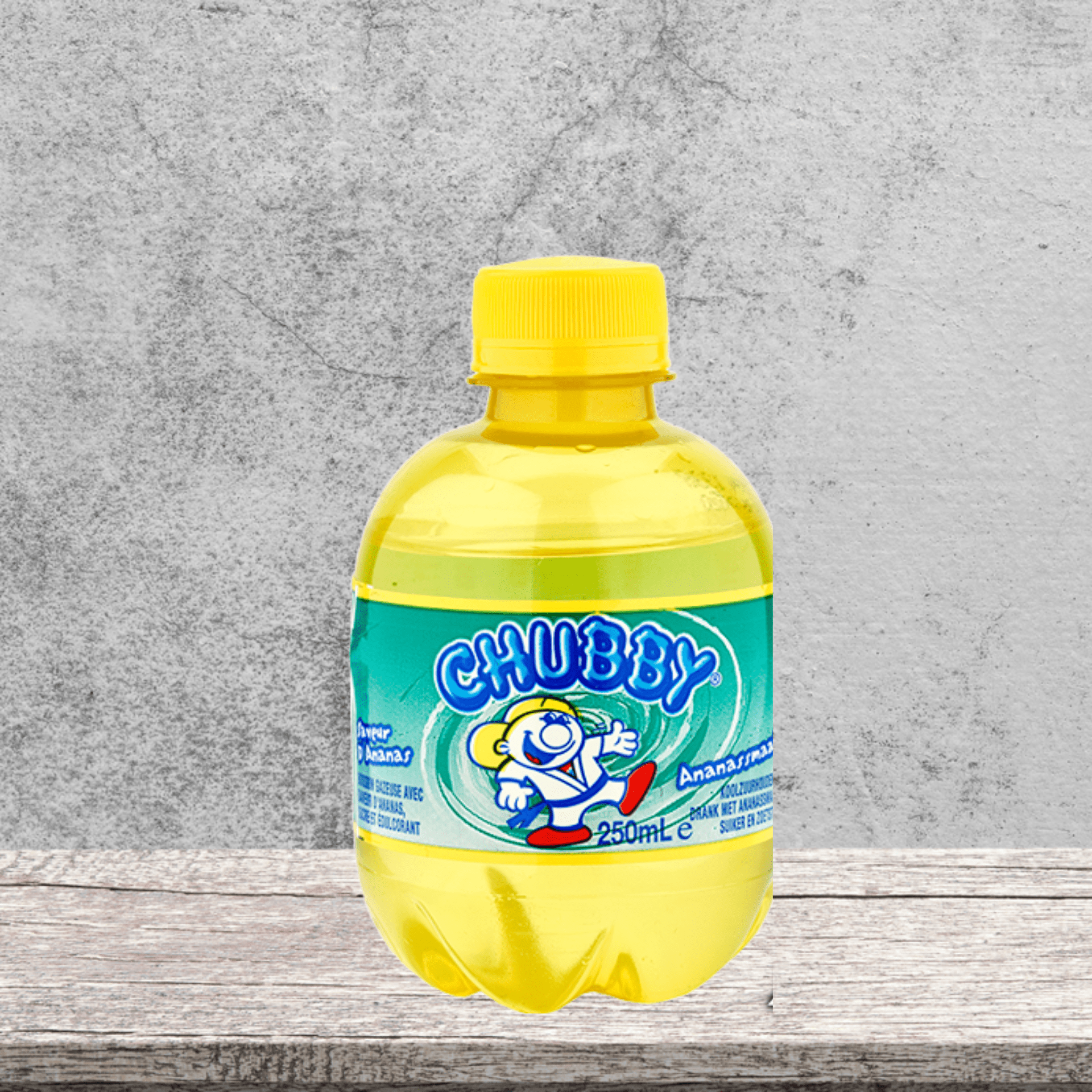 Chubby Pineapple 250ml karibische Ananas-Soda koffeinfrei familienfreundlich von IslandtoDoor