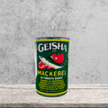 Geisha Mackerel in Tomato Sauce 425g wild gefangene Makrelenfilets in würziger Tomatensauce von IslandtoDoor