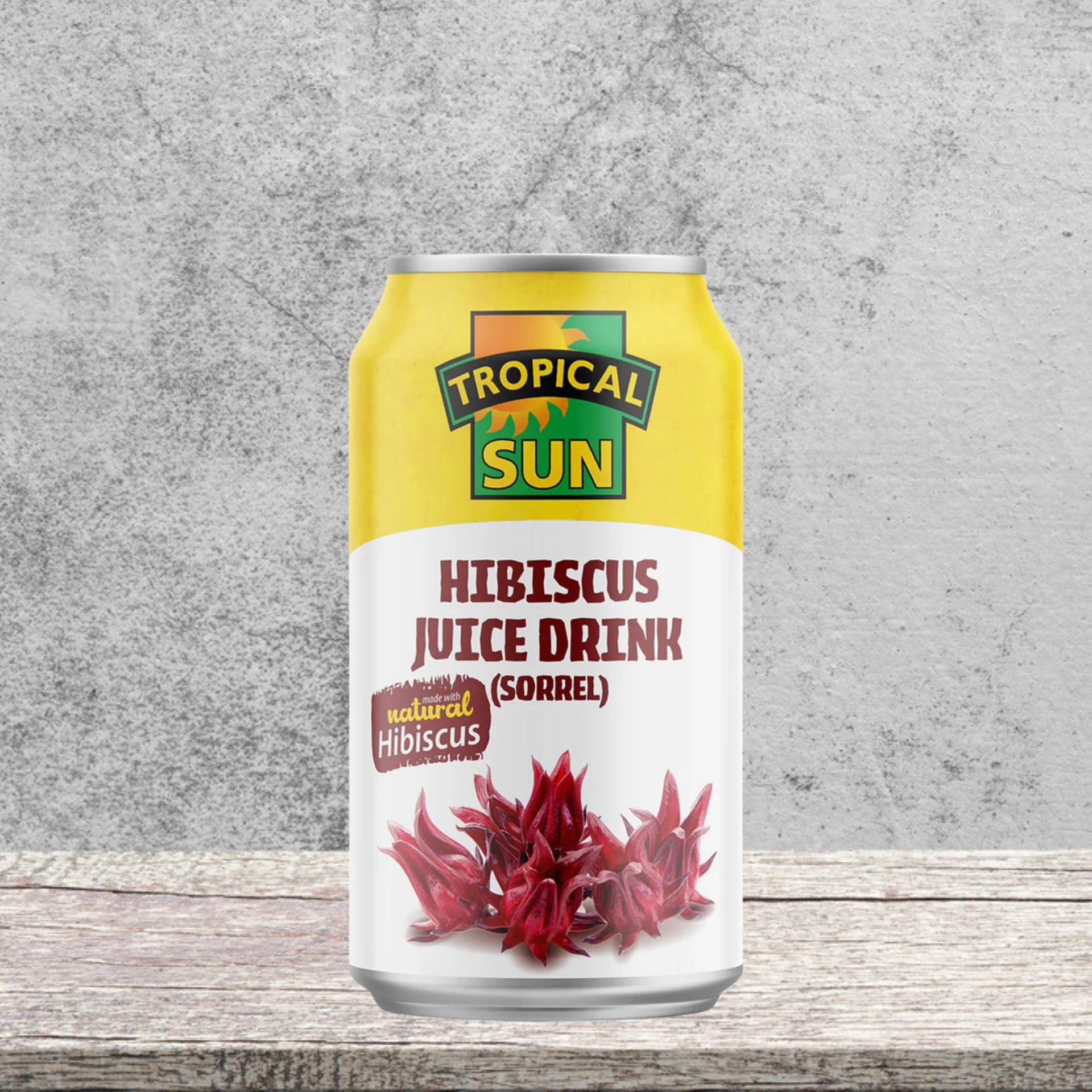 Hibiscus Juice Drink Sorrel 330ml rubinroter jamaikanischer Hibiscus-Drink von IslandtoDoor
