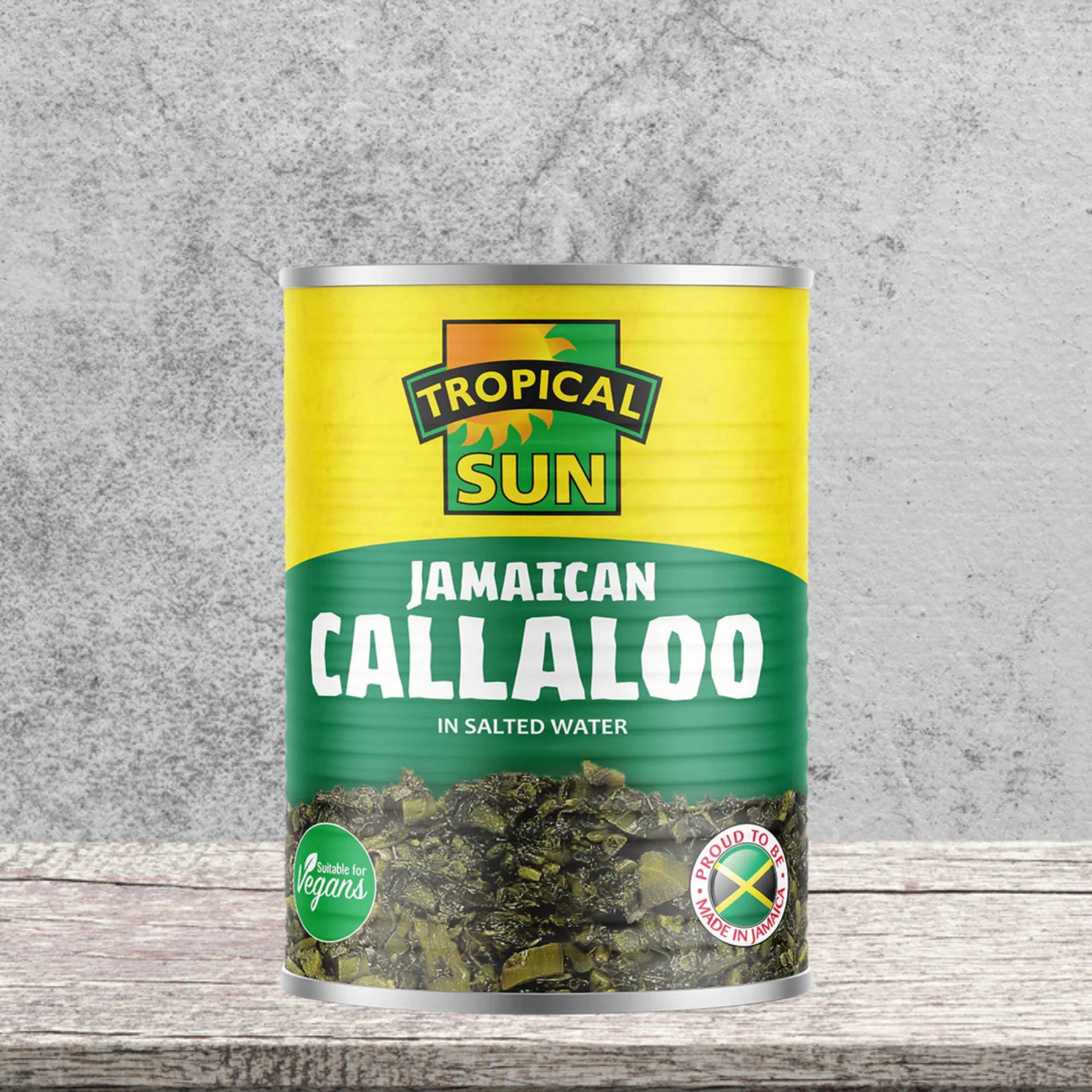 Jamaican Callaloo 540g authentischer jamaikanischer Blattkohl in Salzwasser von IslandtoDoor