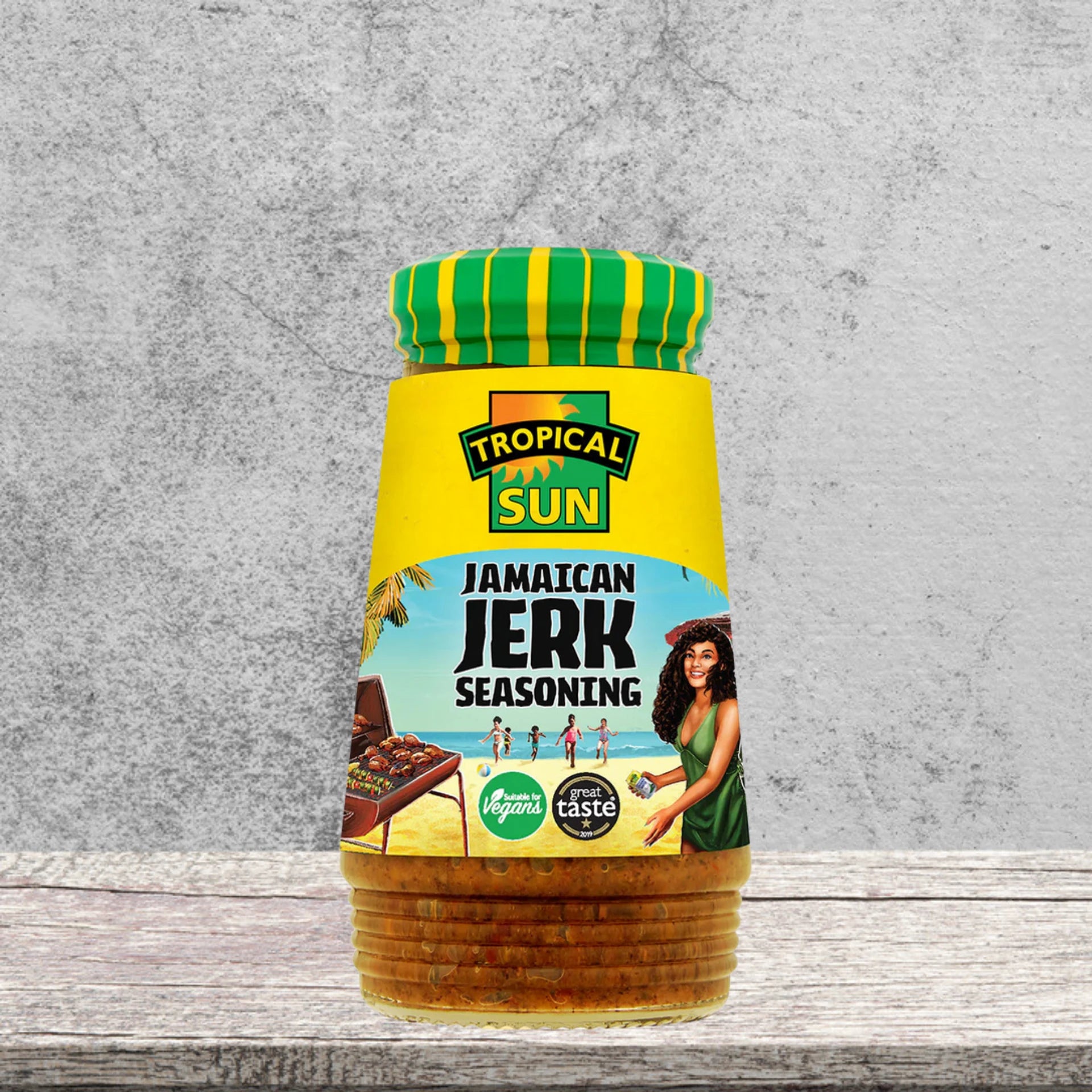 Jamaican Jerk Seasoning 280g authentischer jamaikanischer Rub mit Scotch Bonnet und Pimento von IslandtoDoor