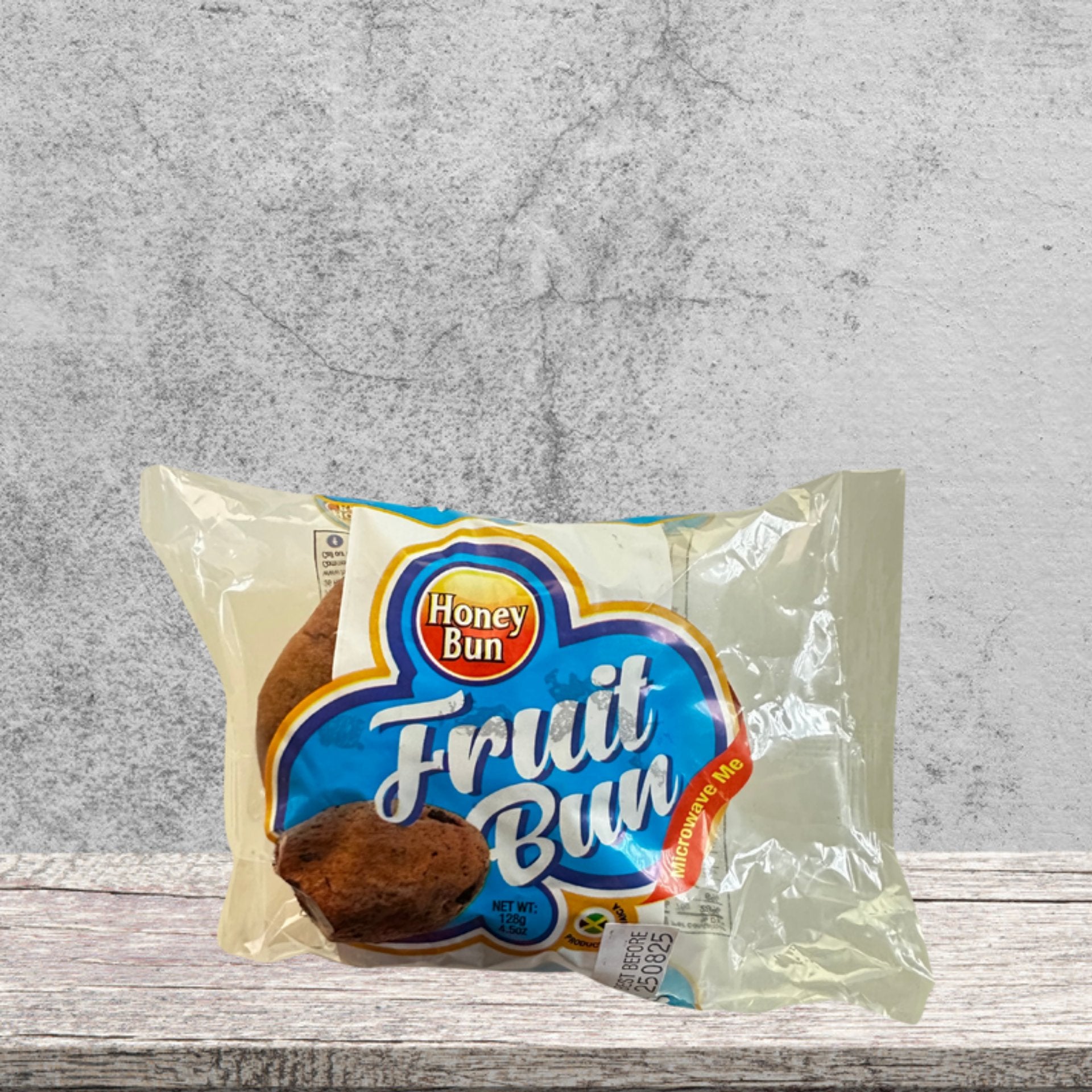 Jamaican Penny Fruit Bun 128g traditionelles karibisches Fruchtbrot mit kandierten Früchten von IslandtoDoor