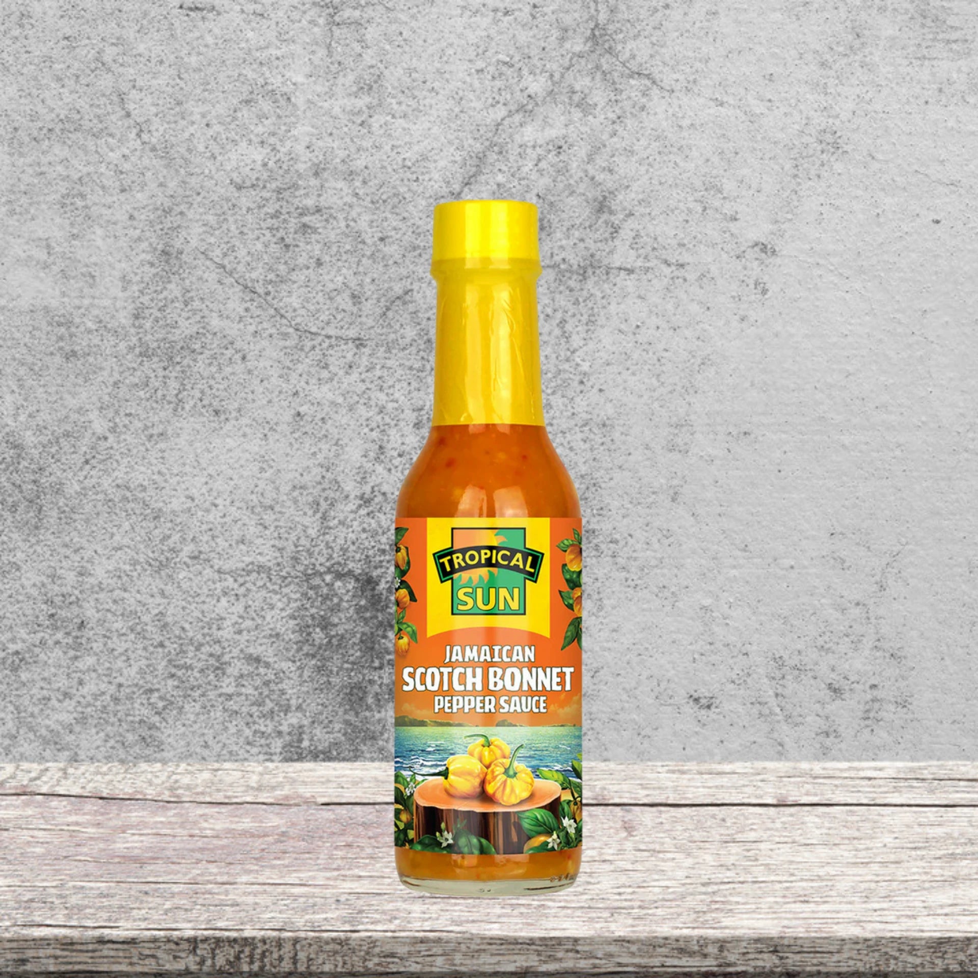 Jamaican Scotch Bonnet Sauce 142ml feurig-fruchtige Chilisauce mit 17% Scotch Bonnet von IslandtoDoor