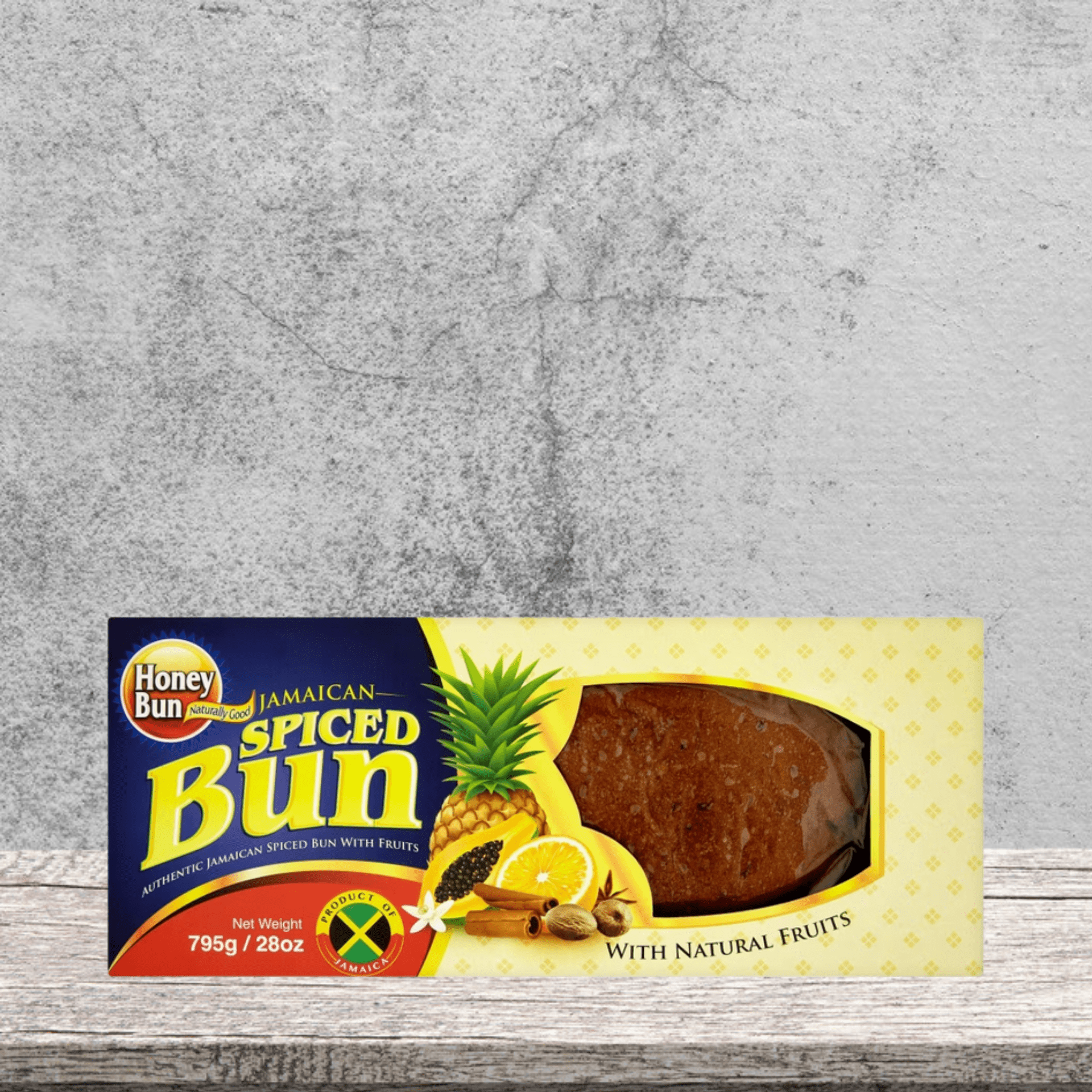 Jamaican Spiced Bun 795g würziges fruchtiges Karibik-Brot mit Rosinen und Gewürzen von IslandtoDoor
