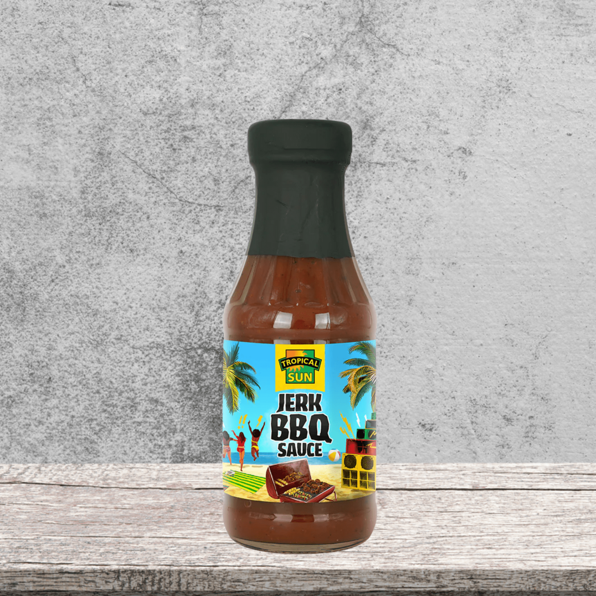 Jerk BBQ Sauce 285g authentische jamaikanische Grillsauce mit karibischer Schärfe von IslandtoDoor