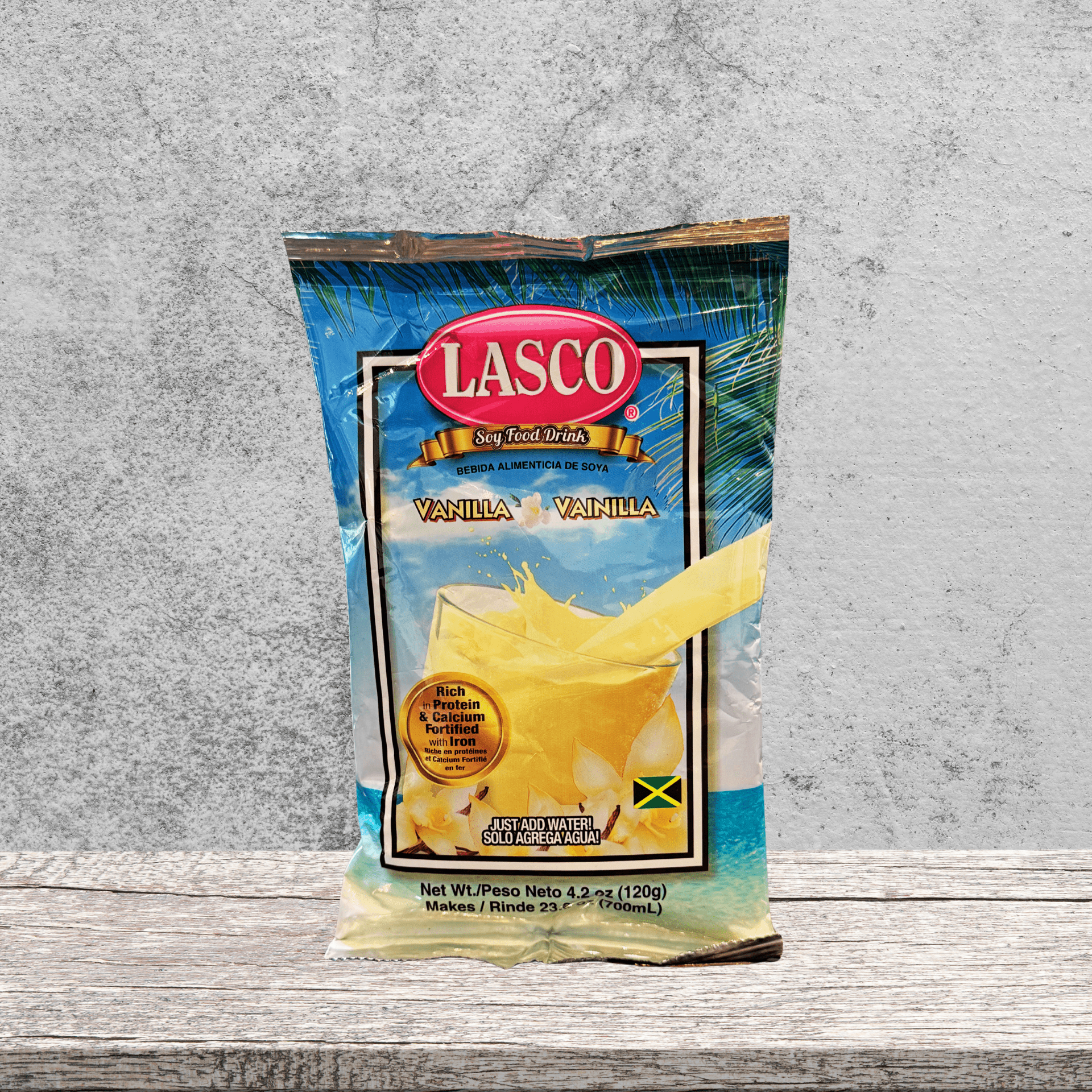 Lasco Vanilla Food Drink 120g jamaikanisches Soja-Getränkepulver von IslandtoDoor