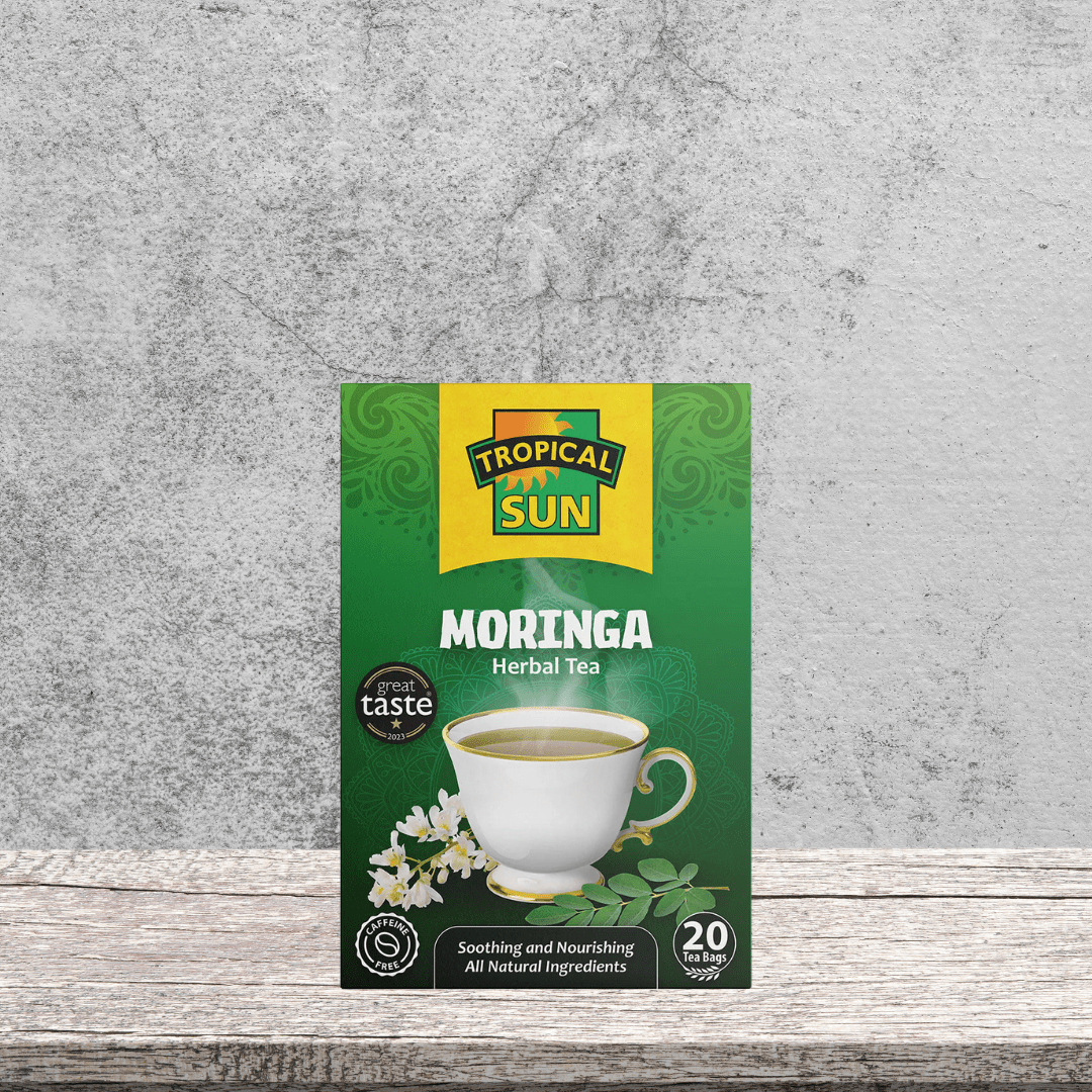 Moringa Tea 20 Beutel Power-Tee aus Karibik-Superfood mit getrockneten Moringa-Oleifera-Blättern von IslandtoDoor