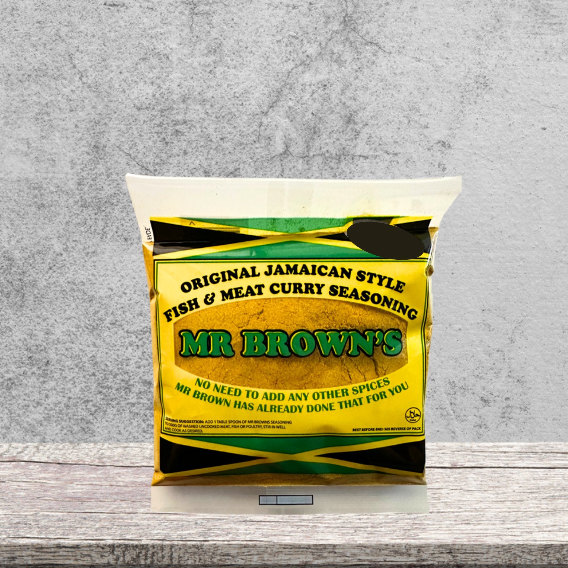 Mr. Brown's Fish & Meat Curry 140g aromatisch-scharfer jamaikanischer Curry-Blend von IslandtoDoor