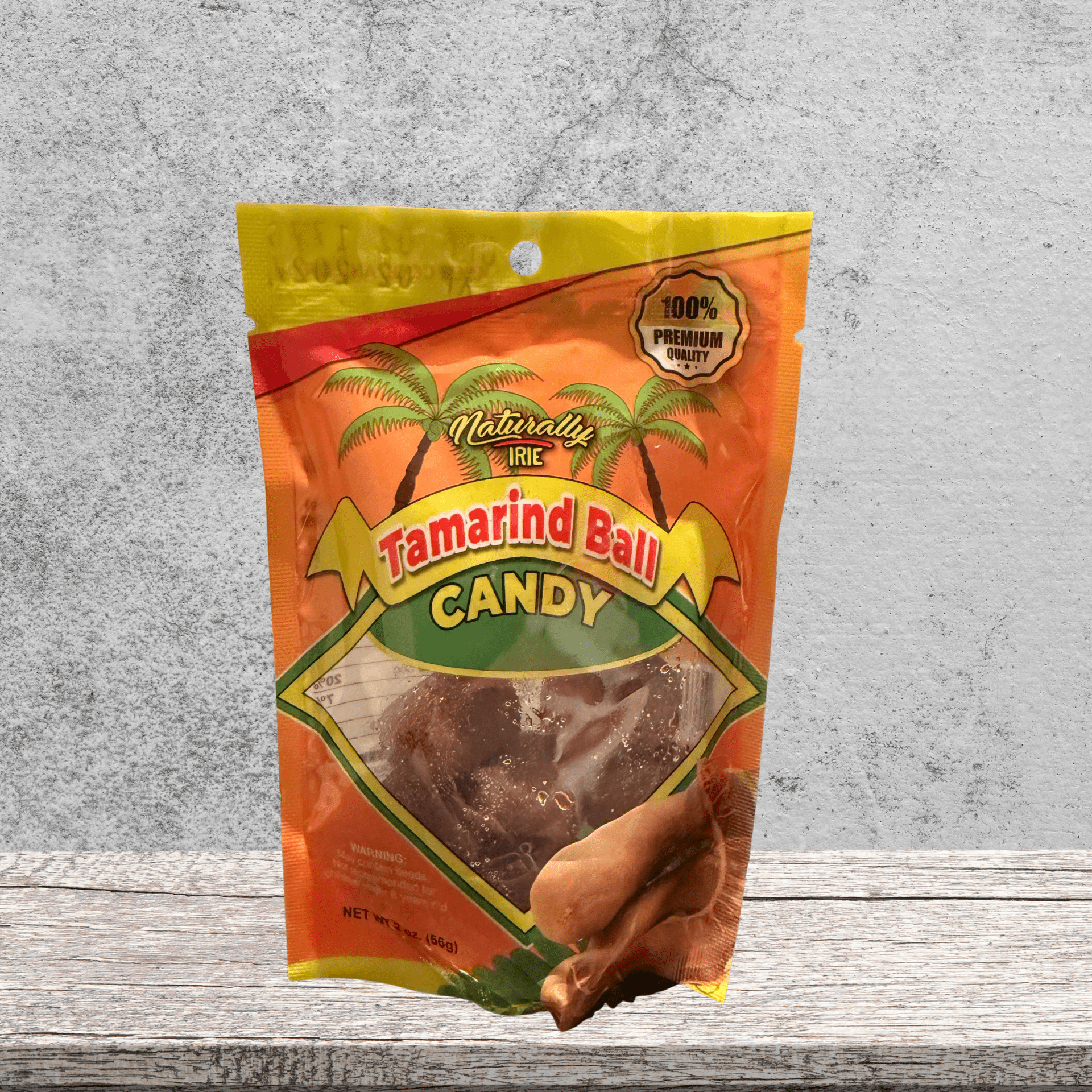 Naturally Irie Tamarind Ball Candy 56g - jamaikanische Tamarinden-Süssigkeit, 100% natürlich von IslandtoDoor Schweiz