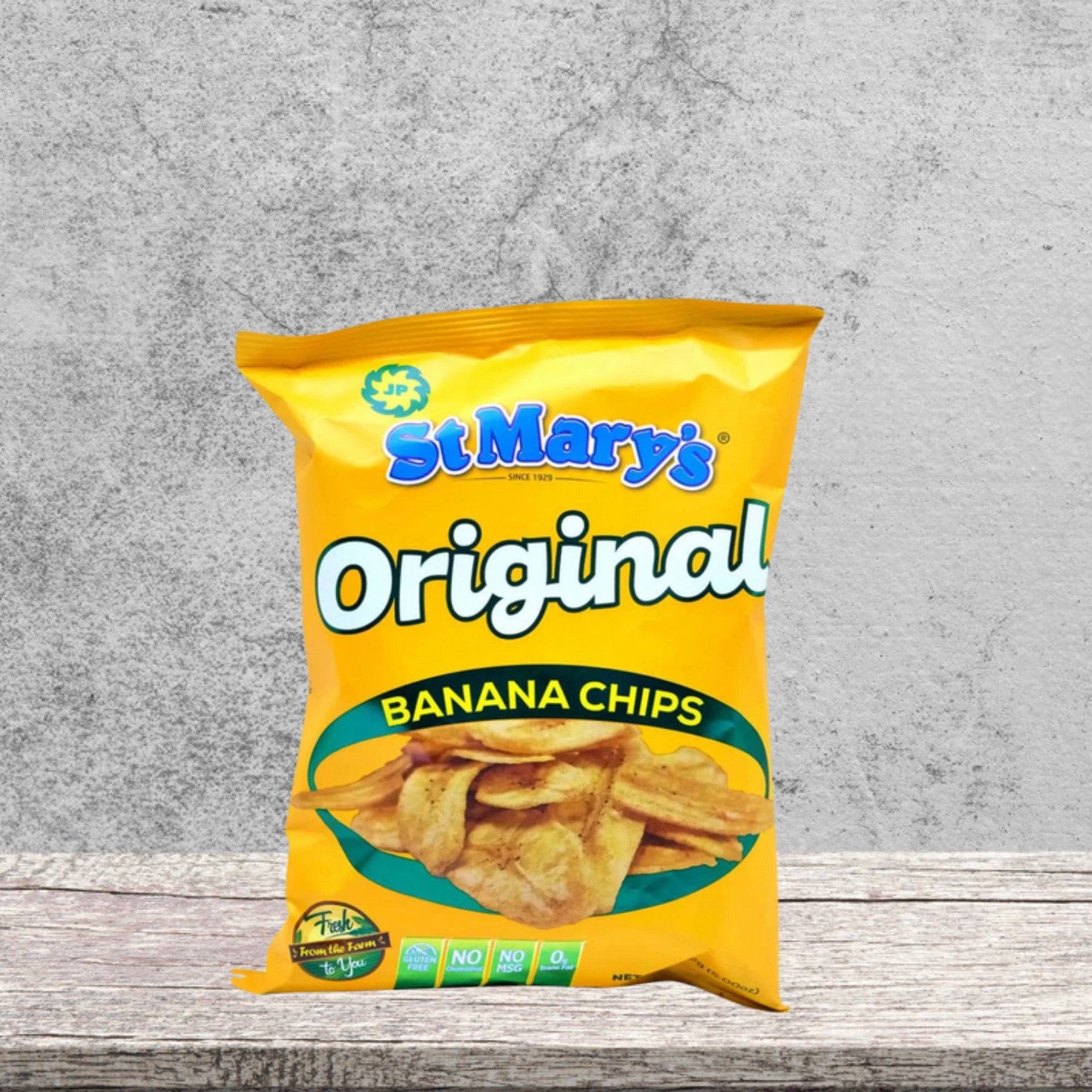 St. Mary's Banana Chips 142g knuspriger Karibik-Snack aus Jamaica dünn geschnittene frittierte Bananen von IslandtoDoor