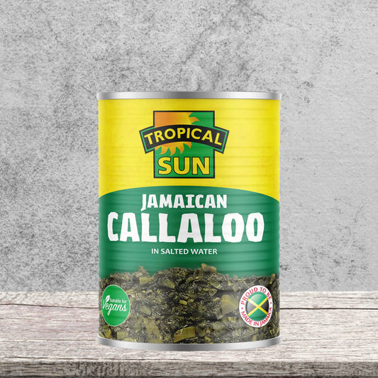 Jamaican Callaloo in salted water