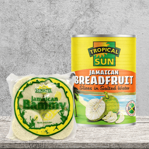 Jamaican Breadfruit & Bammy Bundle - 2x Breadfruit 2x Bammy traditionelle jamaikanische Beilagen von IslandtoDoor